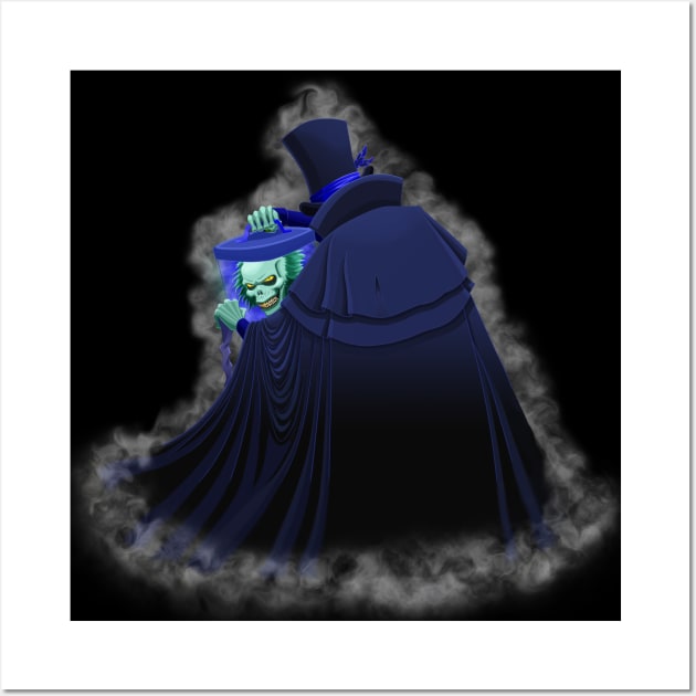 Sinister Hatbox (with Fog) Wall Art by Sunshone1